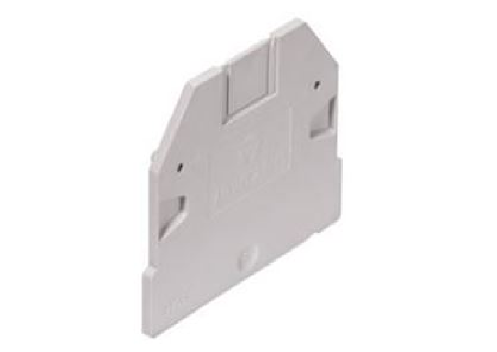 Wieland End Plate - Grey (Screw Terminals 2.5mm-10mm)