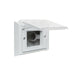 Legrand HPM AQUA ADAPTOR ARTEOR 2/3 MODULE IP44 FLUSH MOUNT LIMESTONE GY