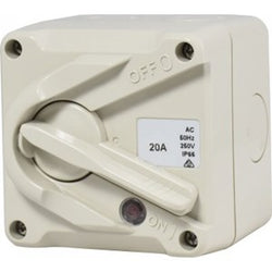 P/S Weather Proof Isolator CMPCT 20a 1pole IP66