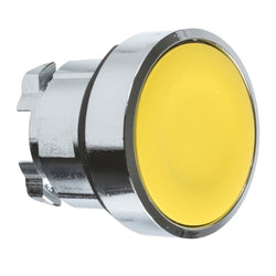 Schneider Pushbutton flush Yellow ZB4BA5