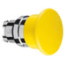 Schneider Mushroom button 40mm Yellow