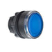 Schneider Head for illuminated push button, Harmony XB5, XB4, blue flush pushbutton 22mm mm integral LED