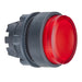 Schneider Head for illuminated push button, Harmony XB5, XB4, red projecting pushbutton 22mm mm integral LED