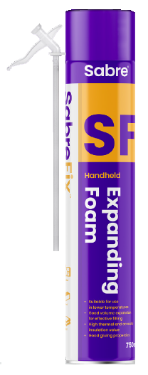 Elecsupp Sabre Fix SF Handheld Expanding Foam - Polyuethane - 750ml