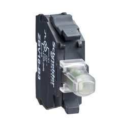 Schneider Harmony XB4, Light block for head 22mm, white, integral LED, screw clamp terminal, 24-120 V AC/DC