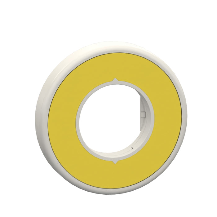 Schneider ILLUMINATED LEGEND RING 120V 1 COLOR RED FIXED LED UNMARKED YELLOW LABEL