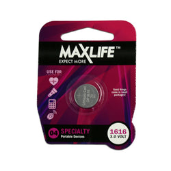 CDY MAXLIFE CR1616 Lithium Button Cell