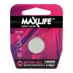 CDY MAXLIFE CR2025 Lithium Button Cell