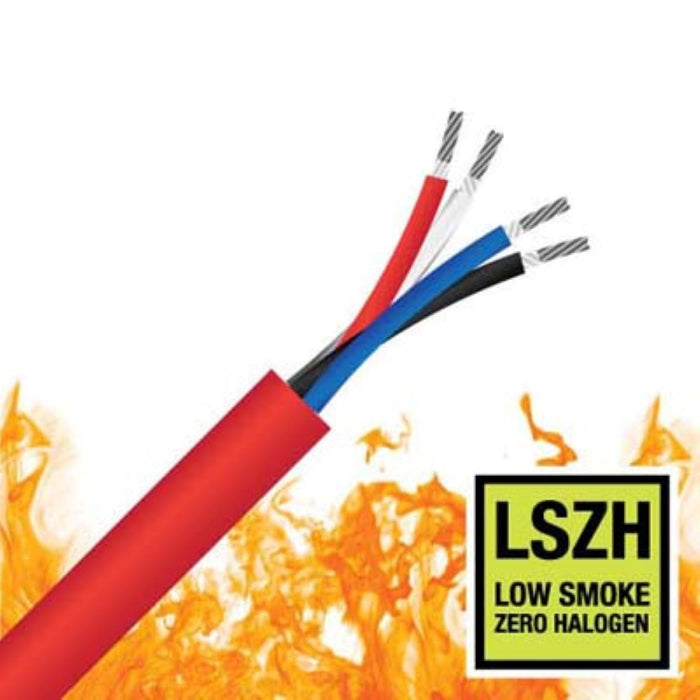 Maser 1.5mm TCW 450/750V LSZH FIRE RATED CABLE AS/NZS3013 RED