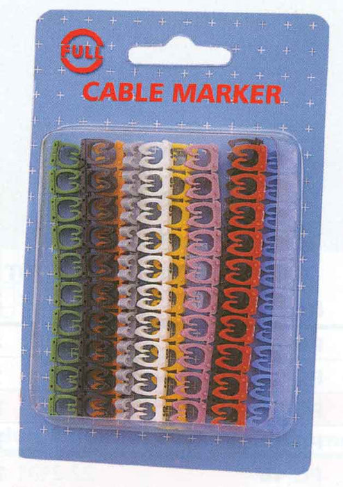 CDL Dynamix Colour Coded Cable Markers Pack Of 100 Fit For OD