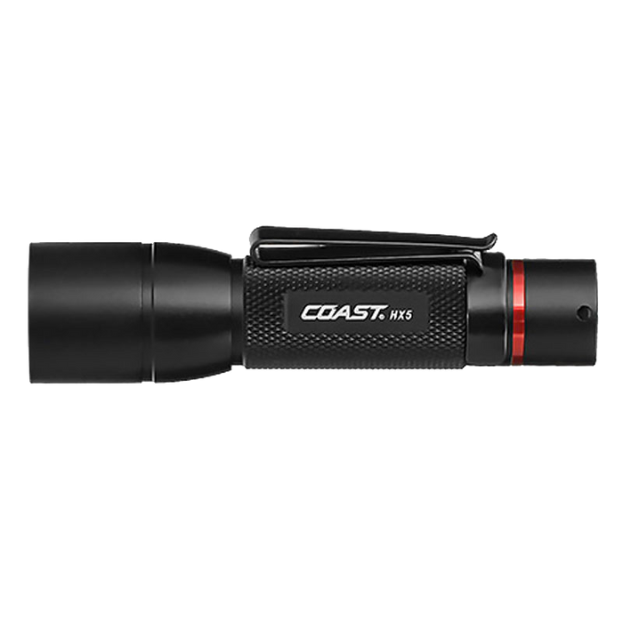 Coast LED High-Power Focusing Torchwith Pocket Clip & Slide Focus