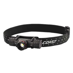 Coast Headlamp LED Dual Power 490lm Rechargeable Battery