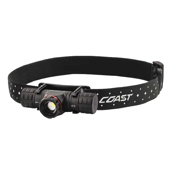 Coast Headlamp LED Dual Power 490lm Rechargeable Battery