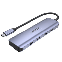 CDL Unitek 4-in-1 Multi Port Hub with USB-C Connector. Includes 4 x USB-C Ports