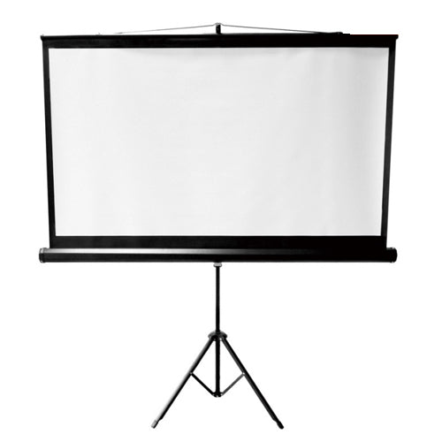 CDL Brateck 100' Projector Screen With Tripod. 4:3 Aspect Ratio