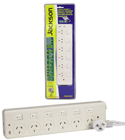 CDY JACKSON 6 way Individually Switched Protected Power Board wi