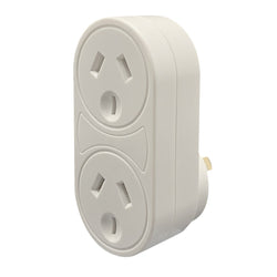 Jackson Vertical Double Adaptor With 4500A Surge Protection