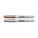 Sharpie Metallic Fine Point Permane Marker Gold Silver 1829202 Blister Pack of 2