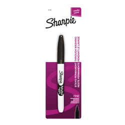 Sharpie Rub a Dub Laundry Marker Black 31101PP - Blister Pack of 1