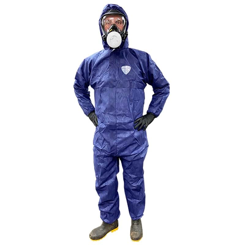 Sureshield SMS Disposable Coveralls-L-Navy