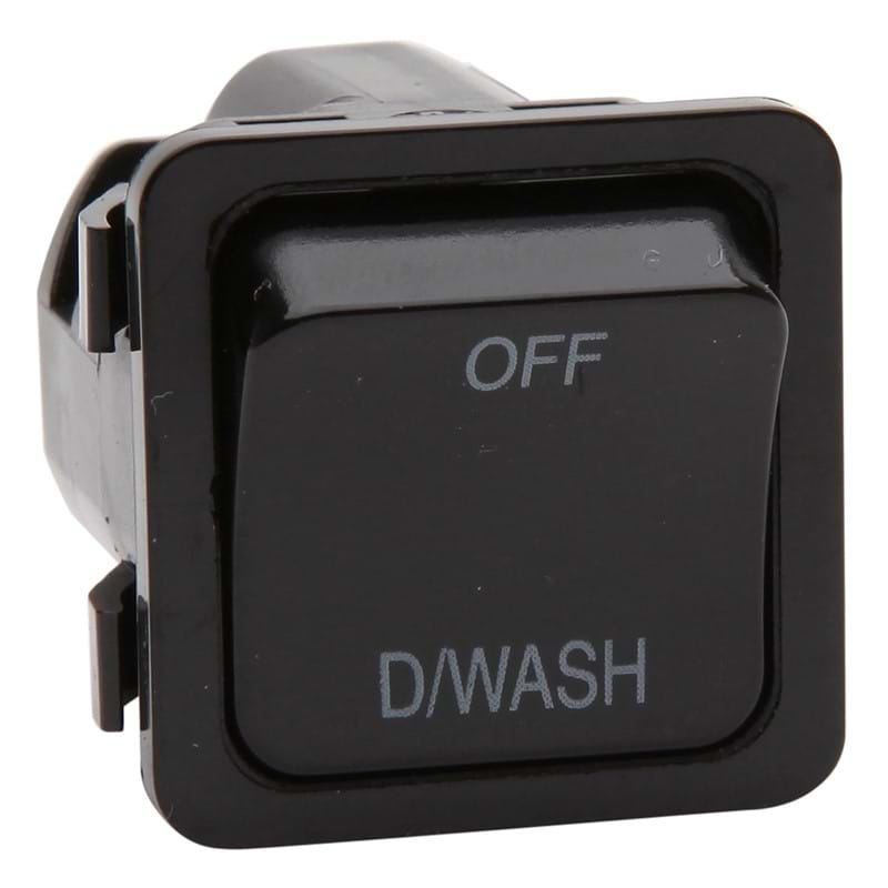 Pdl Switch 20A d/wash Black | Scott Electrical
